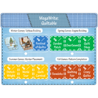 MegaWrite: Quiltable Games!